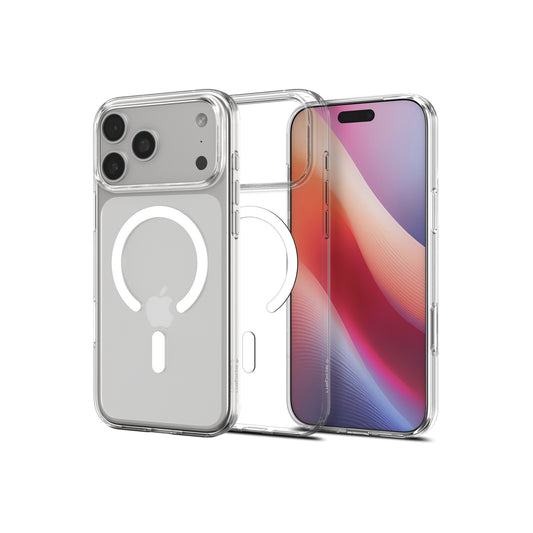 Kryt pro iPhone 17 Pro Max Spigen Liquid Crystal MagSafe - průhledně bílý - iSTYLE CZ