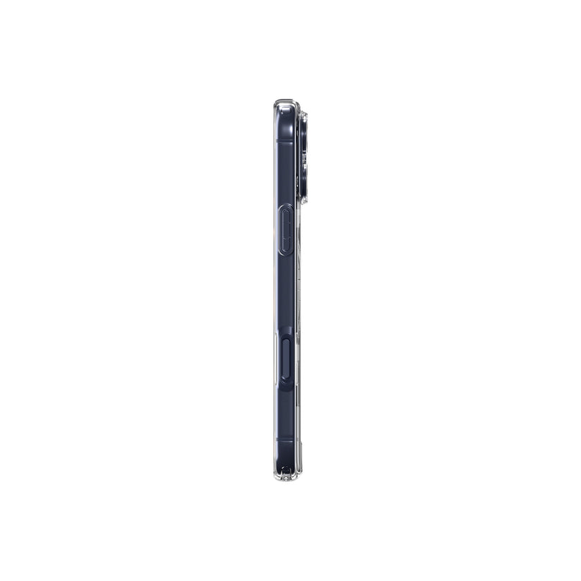 MagSafe kryt pro iPhone 17 Pro Max Spigen Ultra Hybrid - průhledný/modrý - iSTYLE.cz