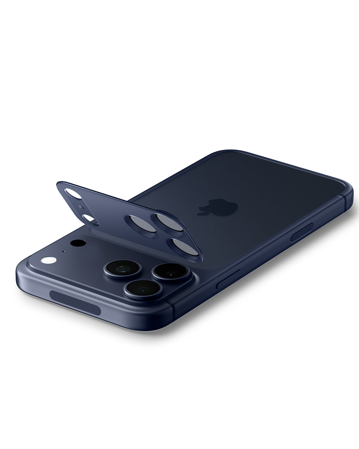 Sklo na fotoaparát pro iPhone 17 Pro Spigen Glass tR EZ Fit Optik Pro XL - modré