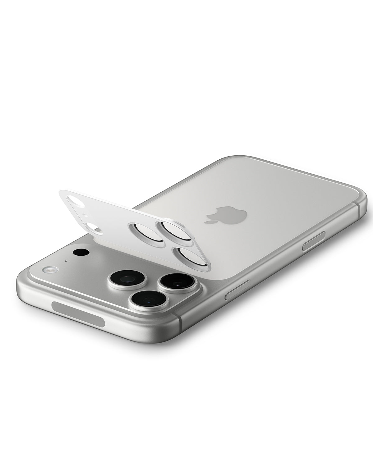 Sklo na fotoaparát pro iPhone 17 Pro Spigen Glass tR EZ Fit Optik Pro XL - bílé