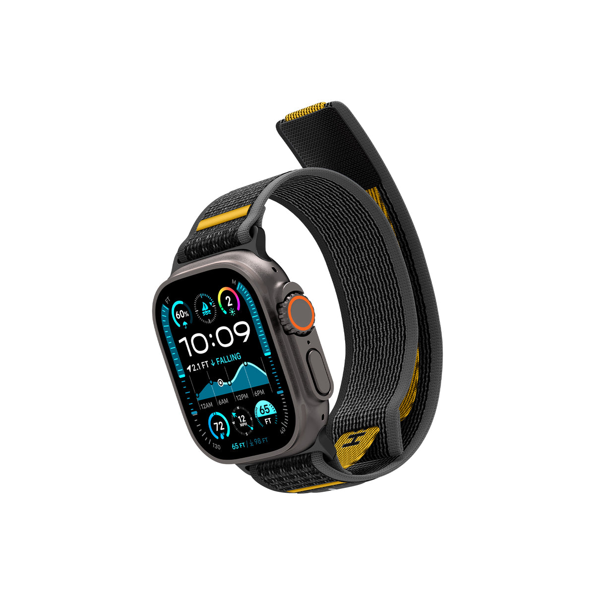 Řemínek pro Apple Watch 44mm/45mm/46mm/49mm Spigen Athlex Air Active Band - černý - iSTYLE CZ