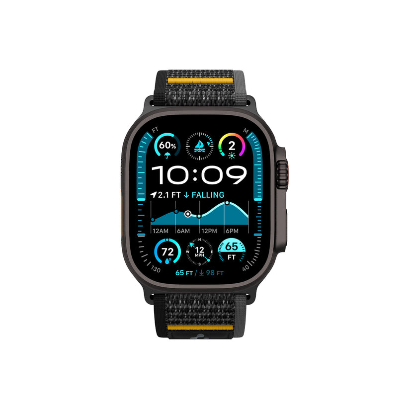 Řemínek pro Apple Watch 44mm/45mm/46mm/49mm Spigen Athlex Air Active Band - černý - iSTYLE CZ
