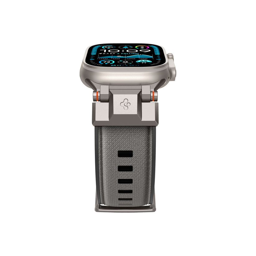 Řemínek pro Apple Watch 49mm/46mm/45mm/44mm Spigen DuraPro Armor - šedý - iSTYLE CZ