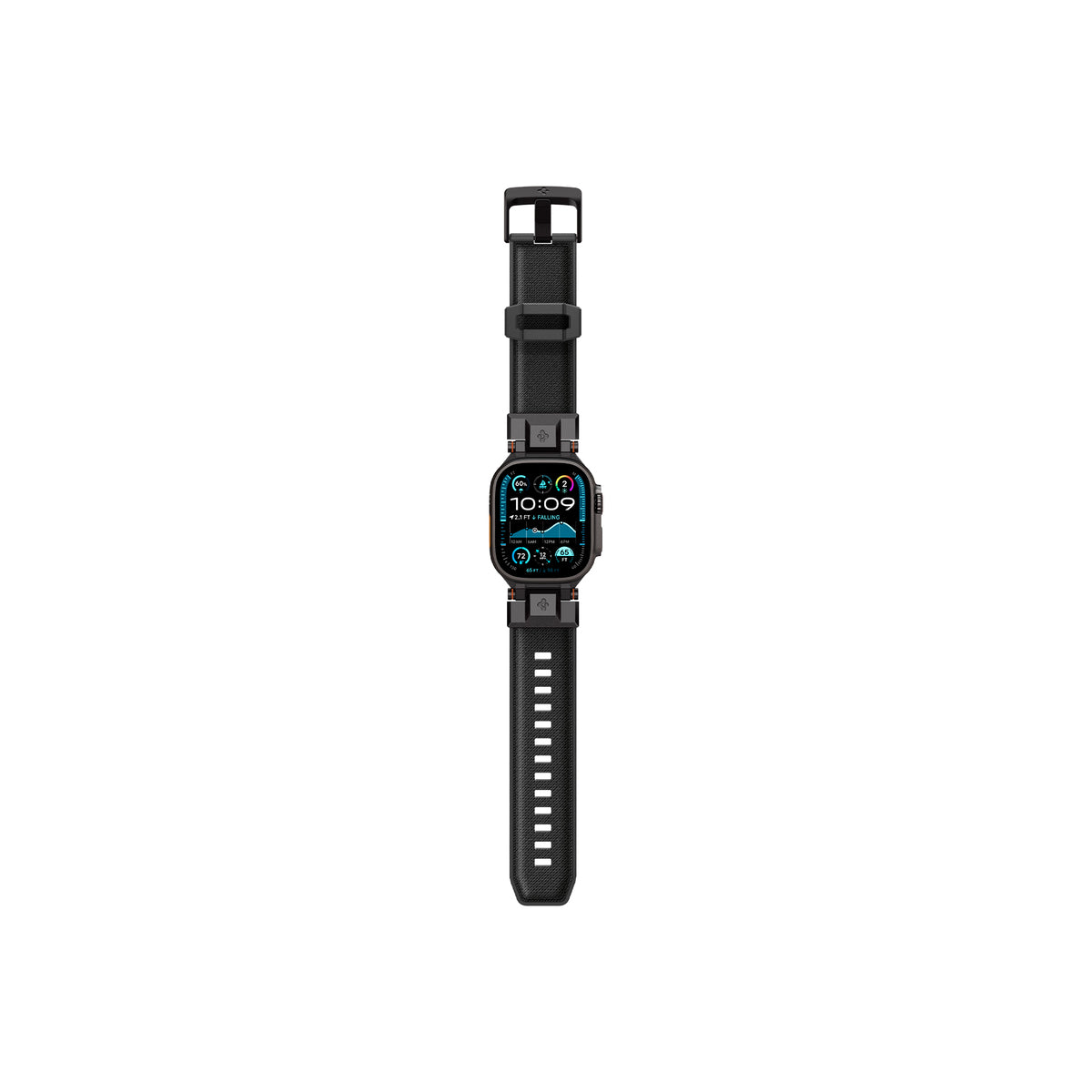 Řemínek pro Apple Watch 49mm/46mm/45mm/44mm Spigen DuraPro Armor - černý - iSTYLE CZ