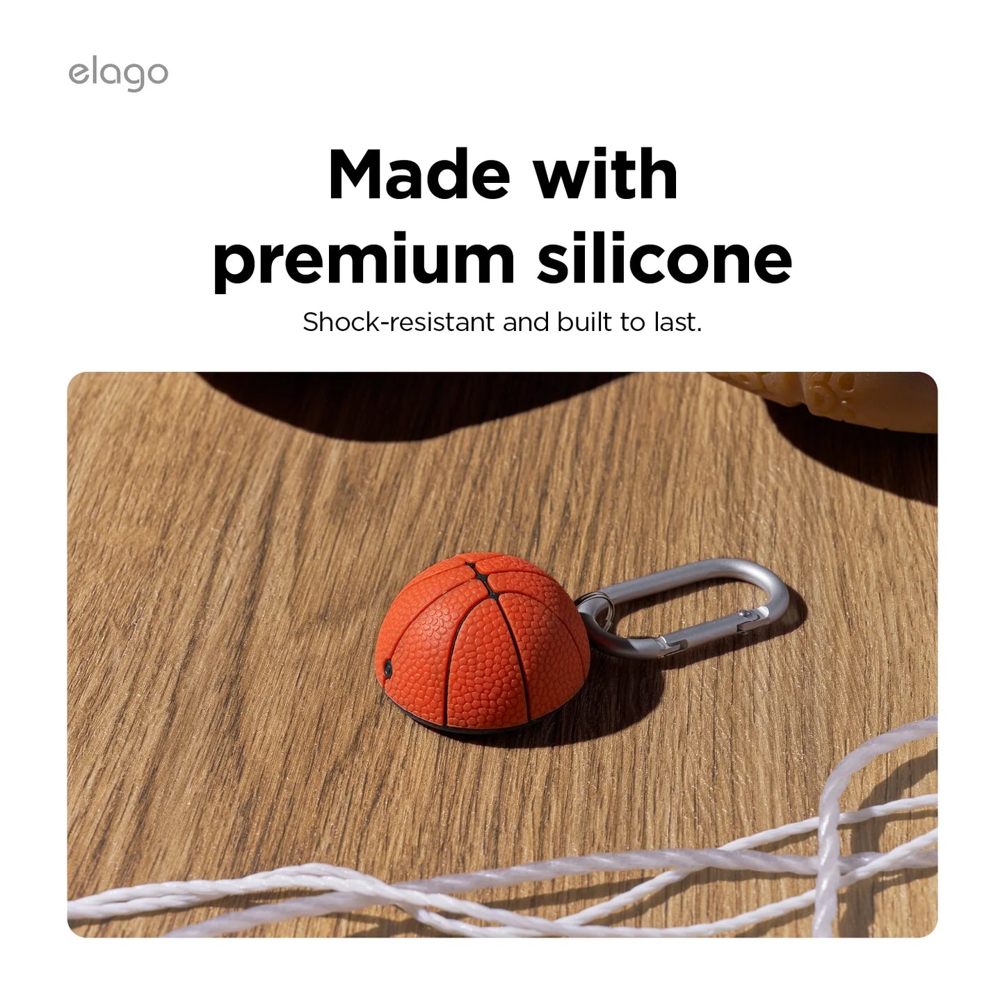 Pouzdro pro AirTag Elago Sport Edition Basketball