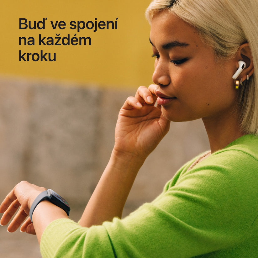 Apple Watch SE 3 GPS 40mm hvězdně bílé hliníkové pouzdro s hvězdně bílým sportovním řemínkem - M/L - iSTYLE CZ