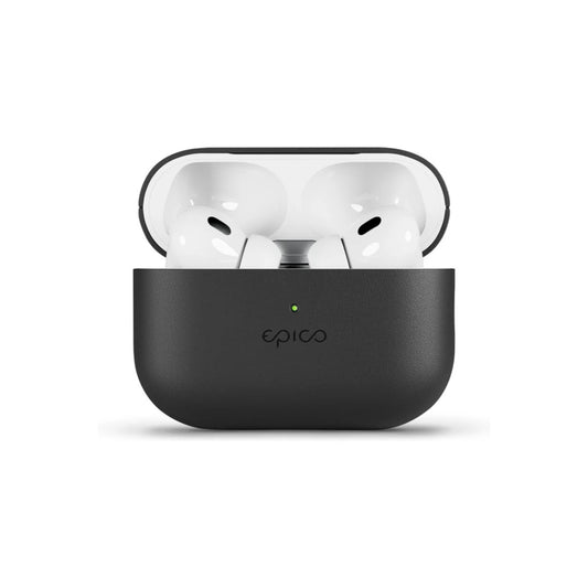 Kožené pouzdro pro AirPods Pro 2 Epico Leather Case - černé