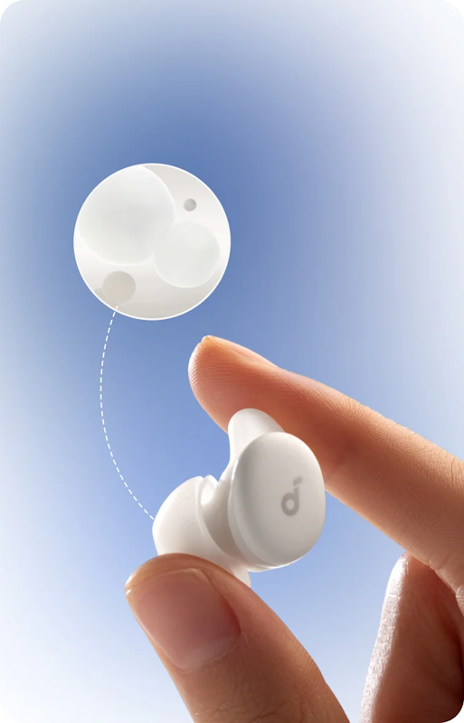 Bluetooth sluchátka Anker soundcore Sleep A30 - bílá - iSTYLE.cz