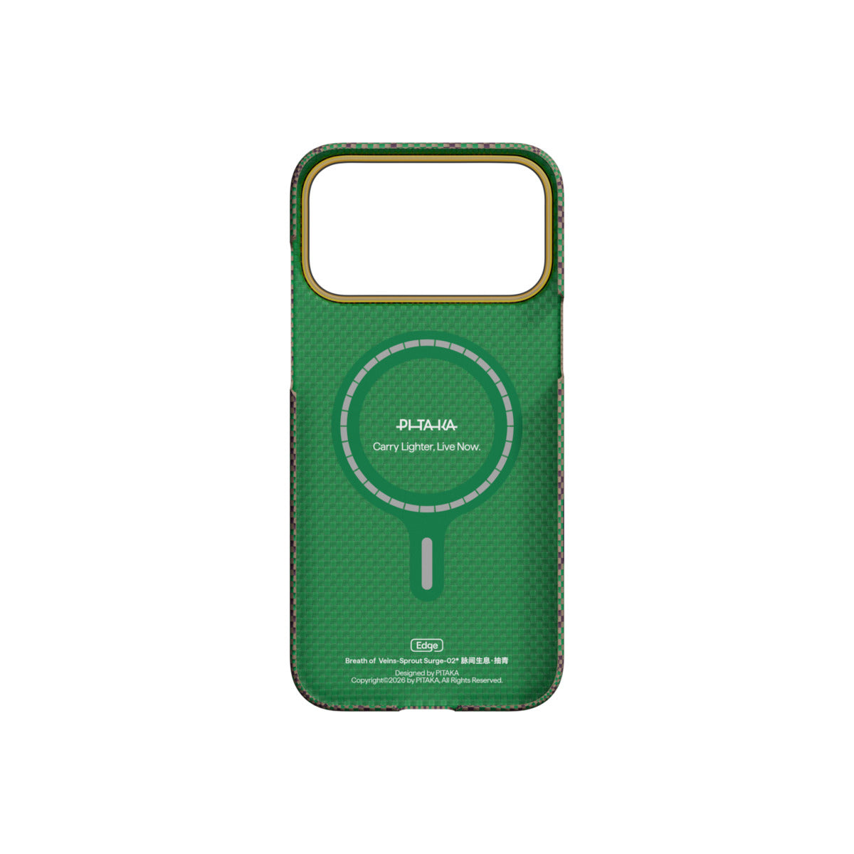 Kryt pro iPhone 17 Pro Max Pitaka Edge Case Breath of Veins Sprout Surge