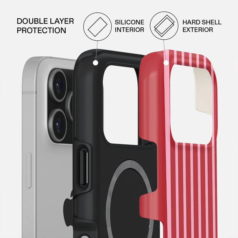 Kryt pro iPhone 17 Pro Burga Strawberry Jam Tough MagSafe Case - jahoda - iSTYLE CZ