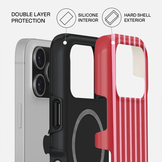 Kryt pro iPhone 17 Pro Burga Strawberry Jam Tough MagSafe Case - jahoda - iSTYLE CZ