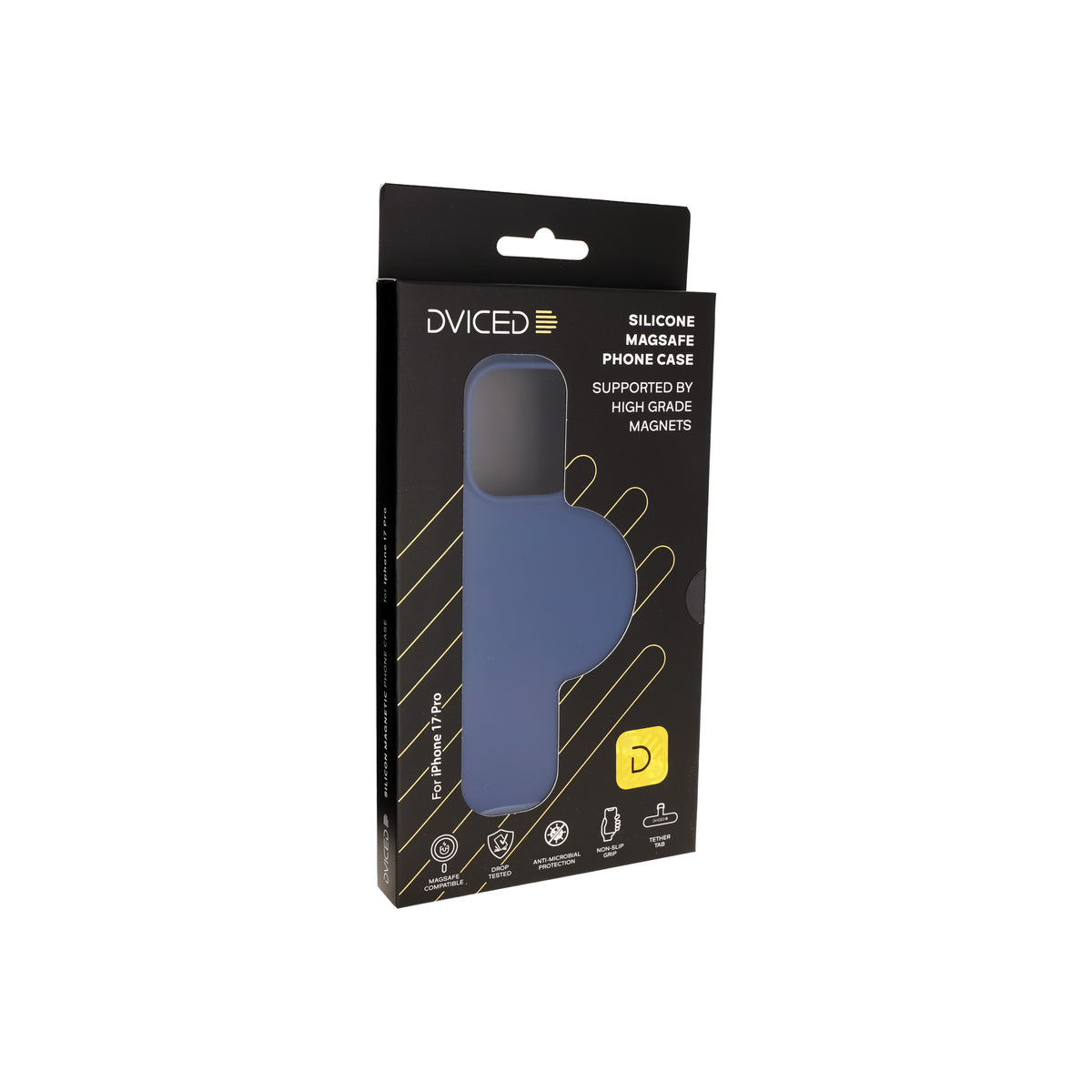 Kryt pro iPhone 17 Pro Dviced Silicone MagSafe Case – modrý - iSTYLE CZ