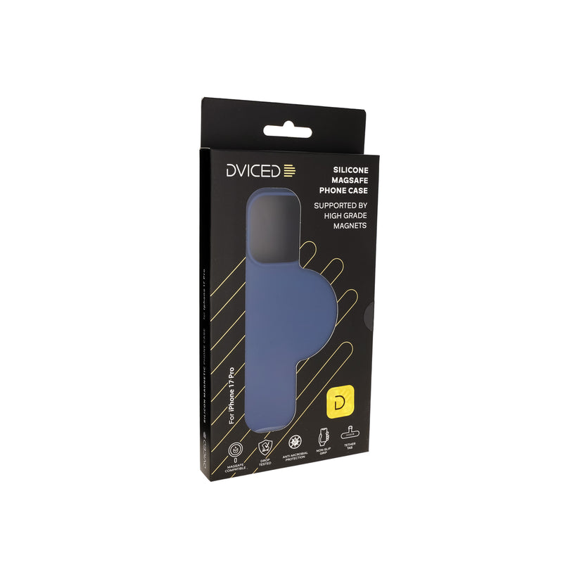 Kryt pro iPhone 17 Pro Dviced Silicone MagSafe Case – modrý - iSTYLE CZ
