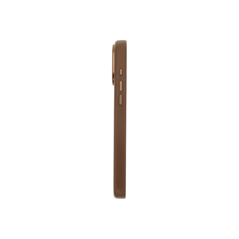 Kryt pro iPhone 17 Pro Max Dviced Leather MagSafe Case – hnědý - iSTYLE CZ