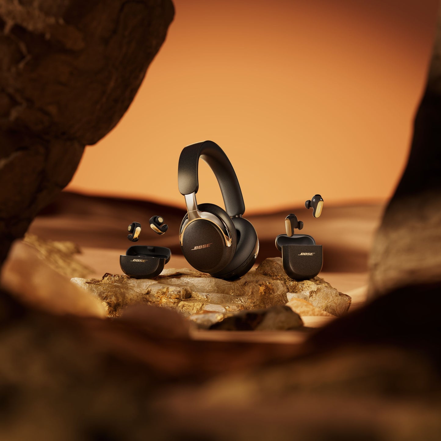 Bezdrátová sluchátka Bose QuietComfort Ultra Headphones 2. gen  - černá