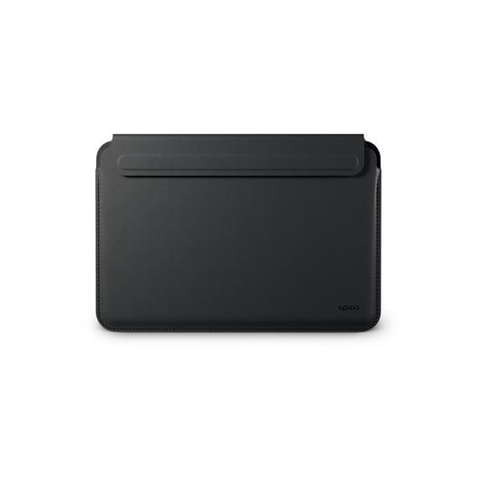 Kožený obal pro MacBook 14" Epico Leather Sleeve - černý - iSTYLE.cz