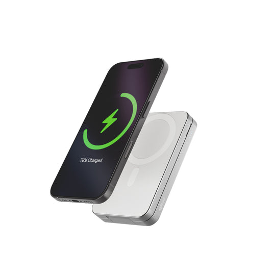 Bezdrátová nabíjecí stanice a powerbanka Epico UltraBase 4in1 8000mAh Fold