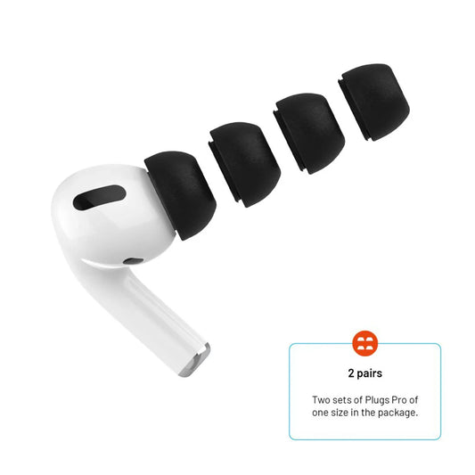 Náhradní špunty FIXED Plugs Pro pro AirPods Pro a AirPods Pro 2 (velikost L) - iSTYLE.cz