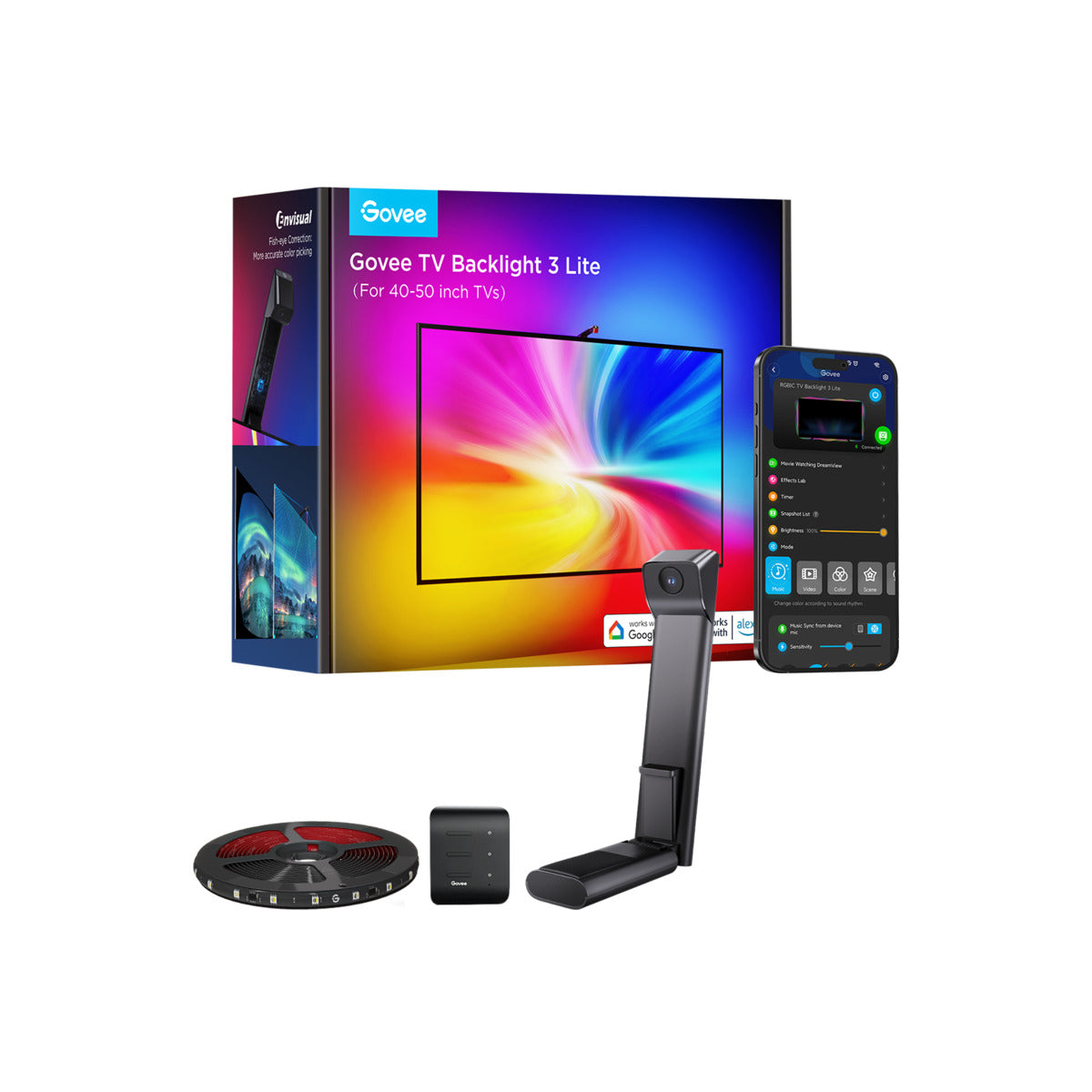 Ambientní osvětlení pro domácí kino Govee TV Backlight 3 Lite 40-50" (Kopie) - iSTYLE.cz