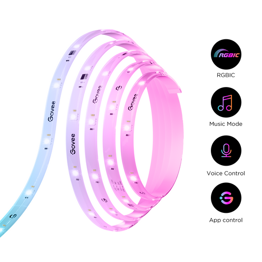 LED pásek 3 m Govee WiFi RGBICW Smart PRO