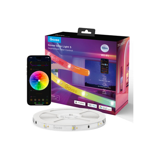 LED pásek 10 m Govee WiFi RGBICW Smart PRO