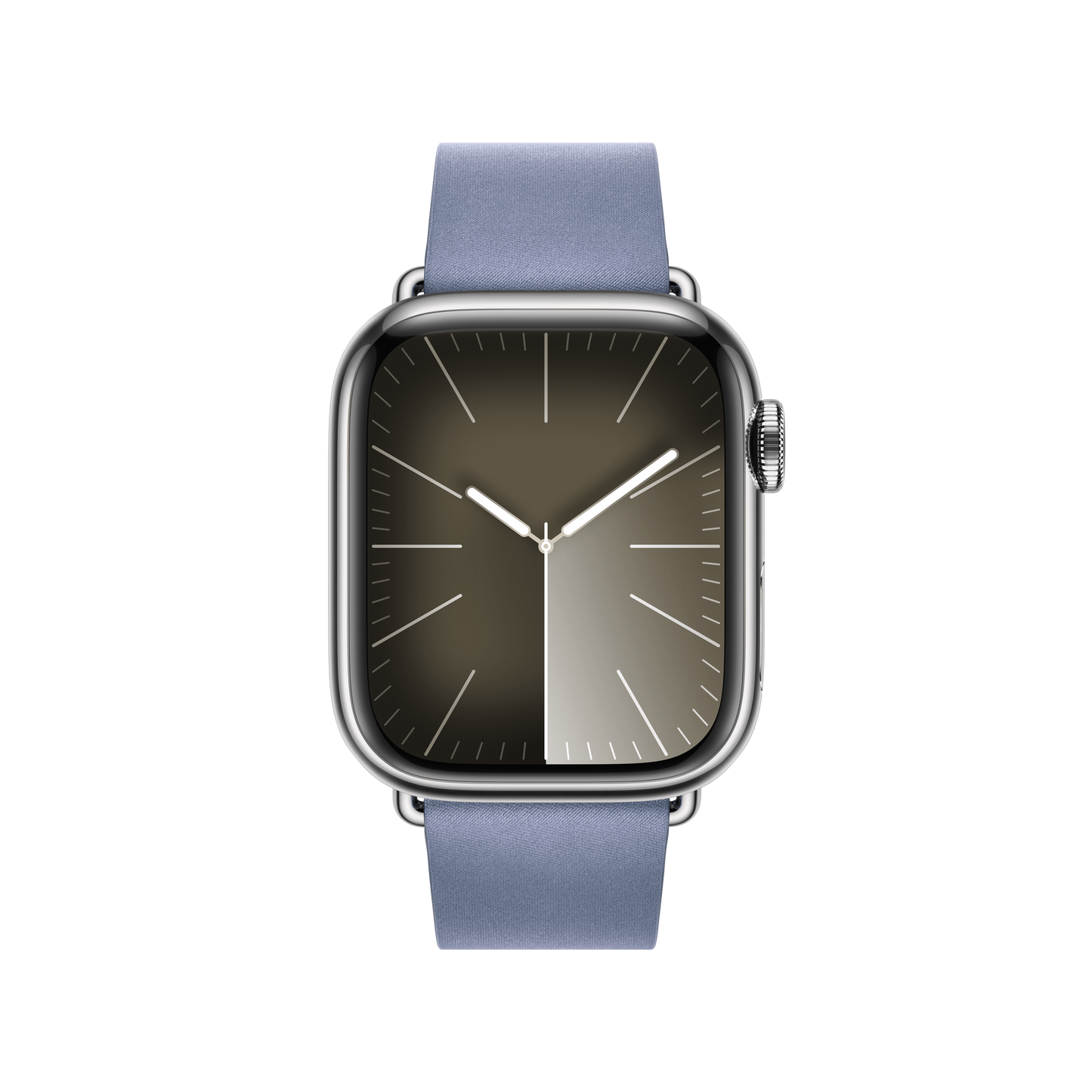 Apple Watch 38/40/41 mm Levandulově modrý řemínek s moderní přezkou – střední - iSTYLE CZ