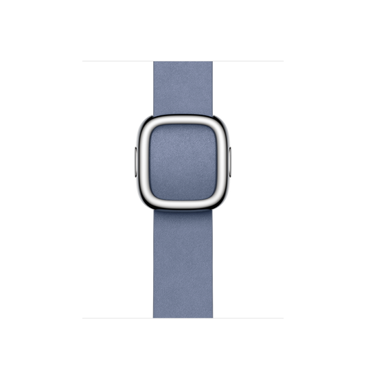 Apple Watch 38/40/41 mm Levandulově modrý řemínek s moderní přezkou – střední - iSTYLE CZ