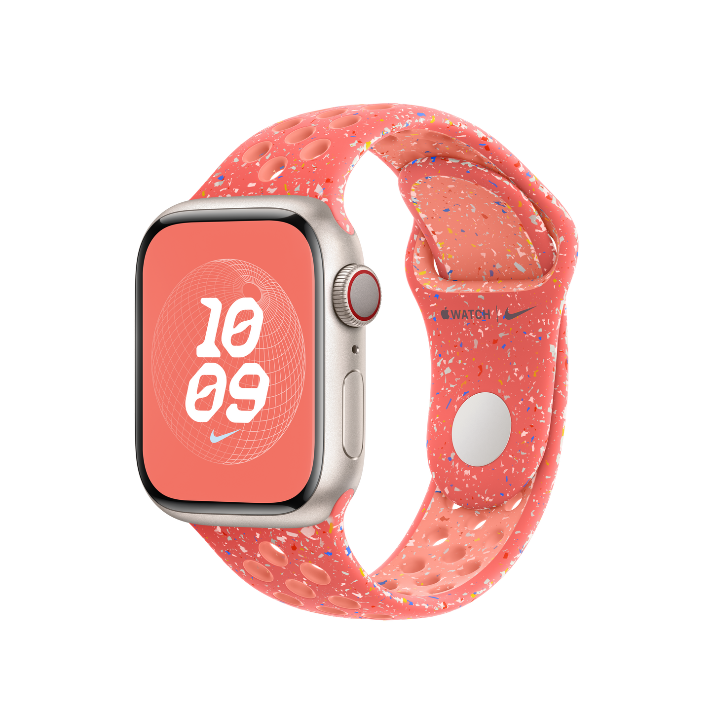 Apple Watch 38/40/41 mm žhavě oranžový sportovní řemínek Nike – M/L - iSTYLE CZ