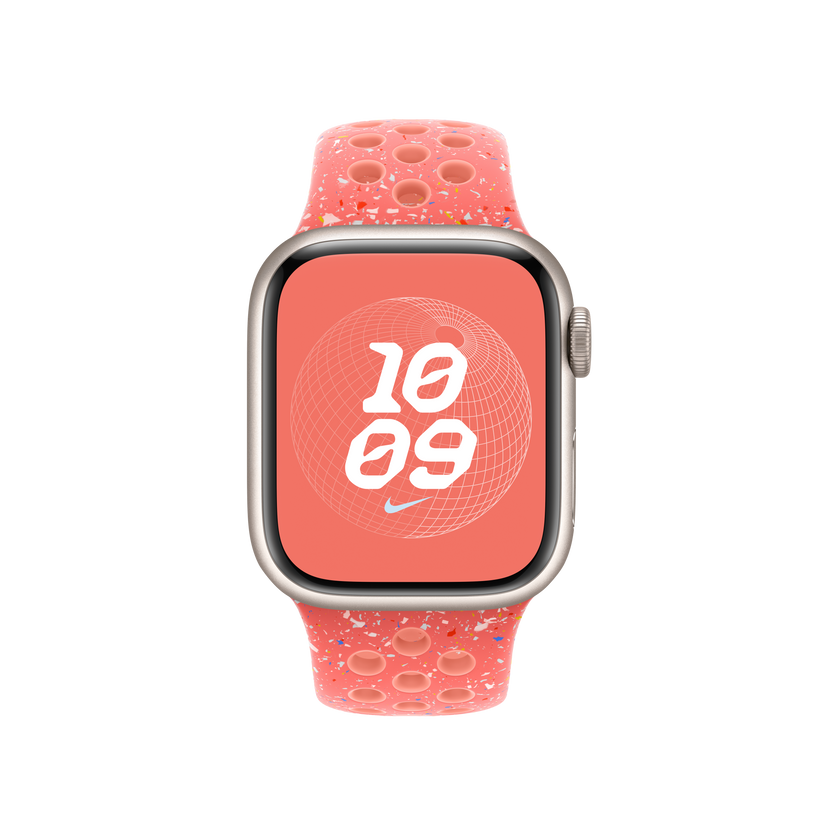 Apple Watch 38/40/41 mm žhavě oranžový sportovní řemínek Nike – M/L - iSTYLE CZ