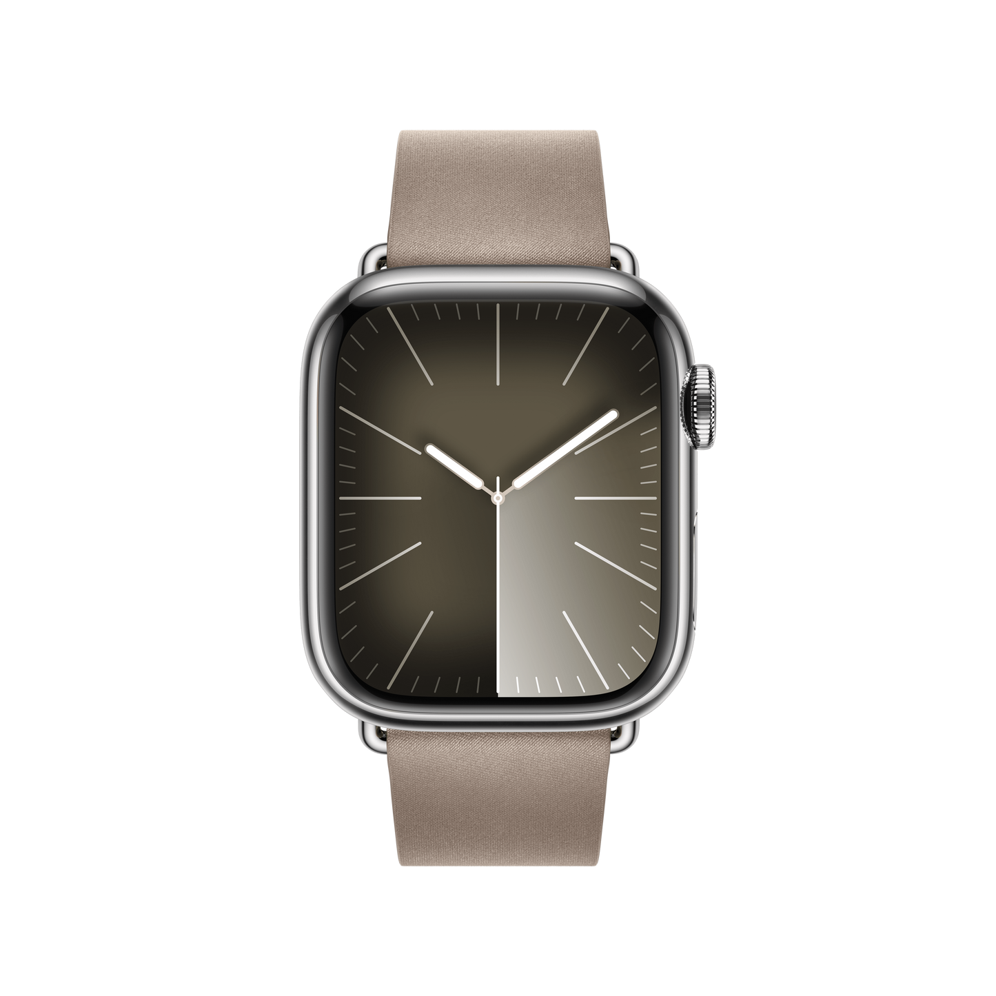 Apple Watch 38/40/41 mm Žlutohnědý řemínek s moderní přezkou – velký - iSTYLE CZ