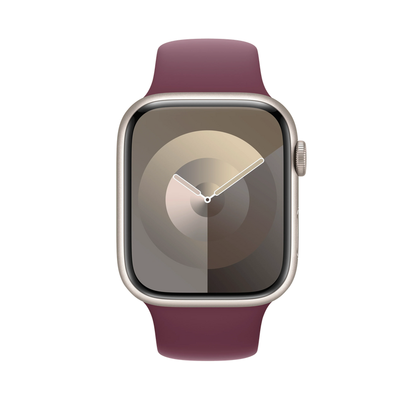 Apple Watch 42/44/45/49 mm morušově rudý sportovní řemínek – M/L - iSTYLE CZ