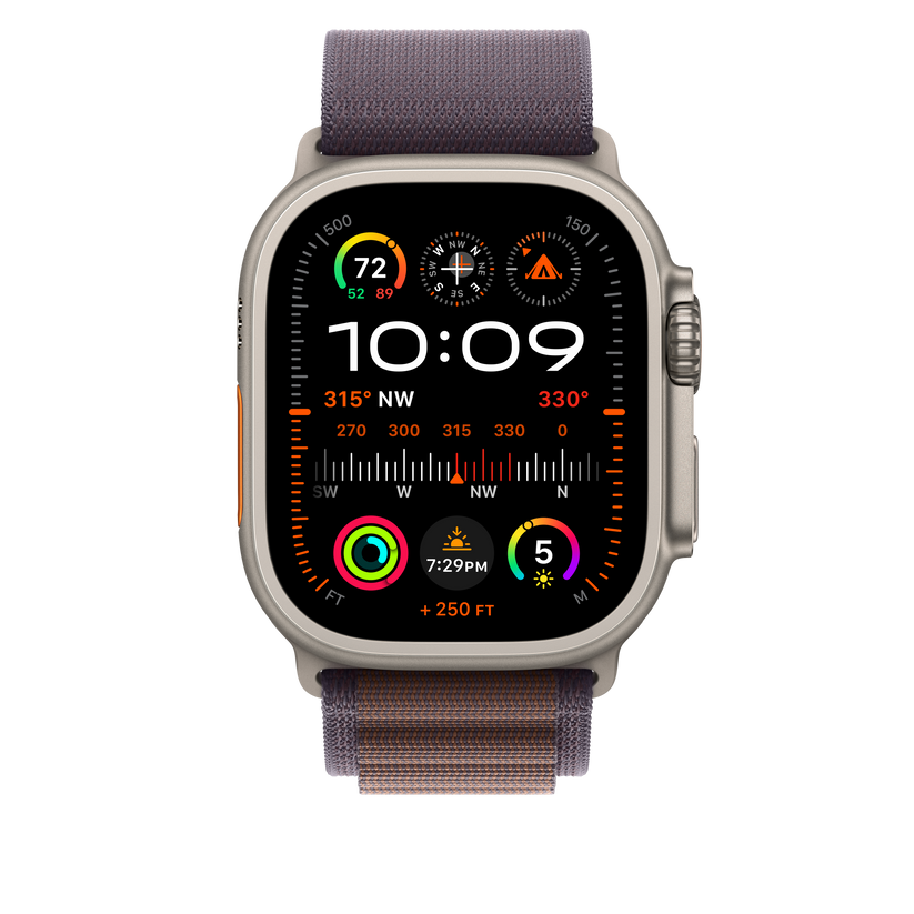 Apple Watch 44/45/49 mm indigový Alpský tah – střední - iSTYLE CZ