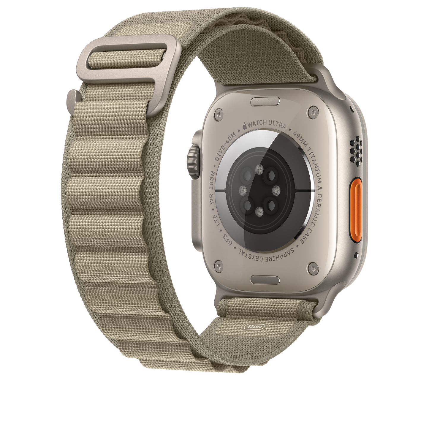Apple Watch 44/45/49 mm olivový Alpský tah – velký - iSTYLE CZ