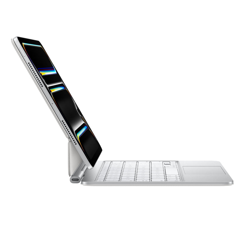 Apple Magic Keyboard k 11palcovému iPadu Pro (M4) – český – bílý - iSTYLE CZ