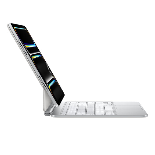 Apple Magic Keyboard k 11palcovému iPadu Pro (M4) – český – bílý - iSTYLE CZ
