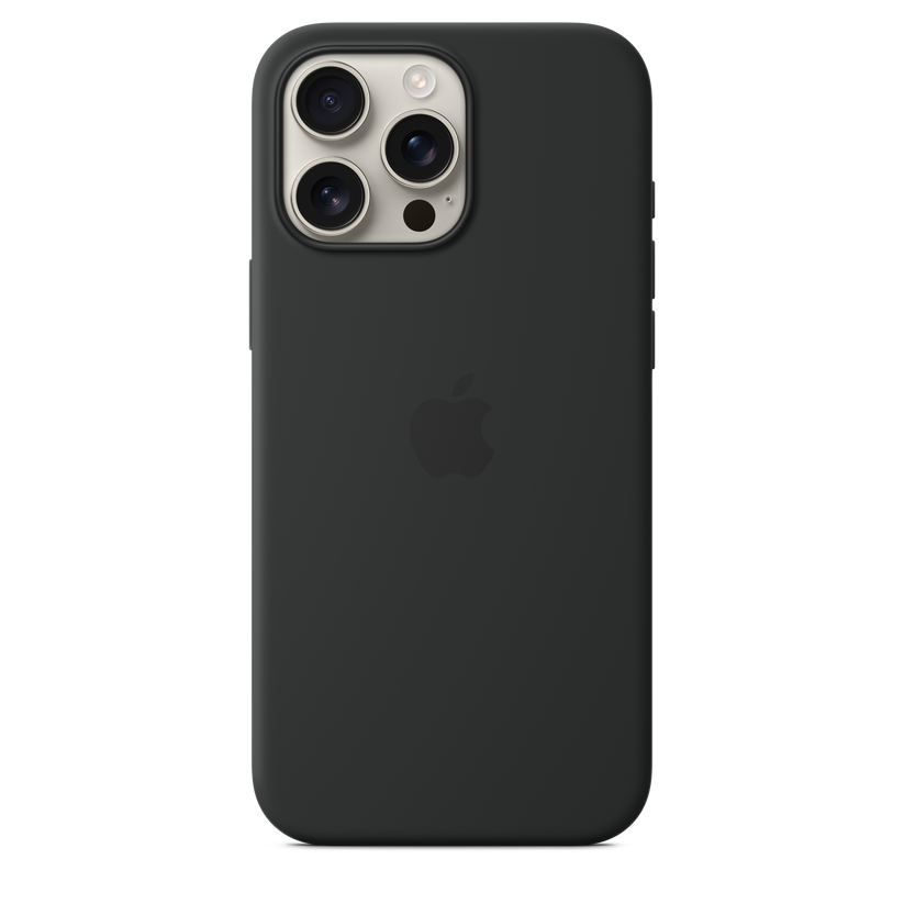 Apple silikonový kryt s MagSafe na iPhone 16 Pro Max - černý - iSTYLE CZ