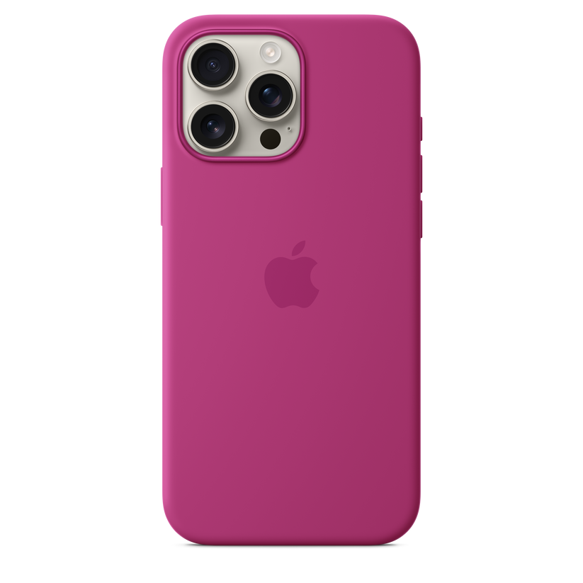Apple silikonový kryt s MagSafe na iPhone 16 Pro Max - fuchsiový - iSTYLE CZ