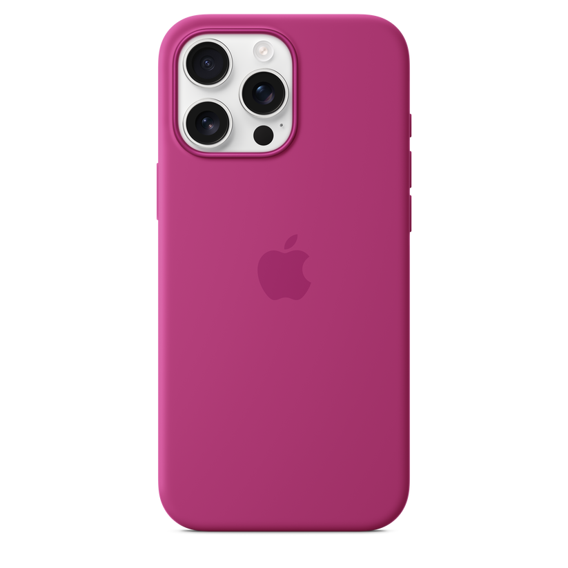 Apple silikonový kryt s MagSafe na iPhone 16 Pro Max - fuchsiový - iSTYLE CZ