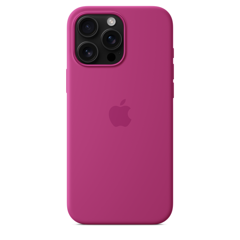 Apple silikonový kryt s MagSafe na iPhone 16 Pro Max - fuchsiový - iSTYLE CZ