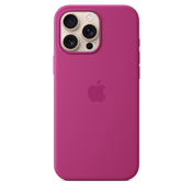 Apple silikonový kryt s MagSafe na iPhone 16 Pro Max - fuchsiový - iSTYLE CZ