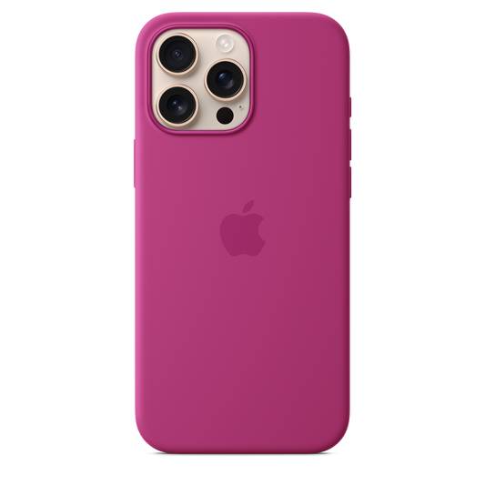 Apple silikonový kryt s MagSafe na iPhone 16 Pro Max - fuchsiový - iSTYLE CZ