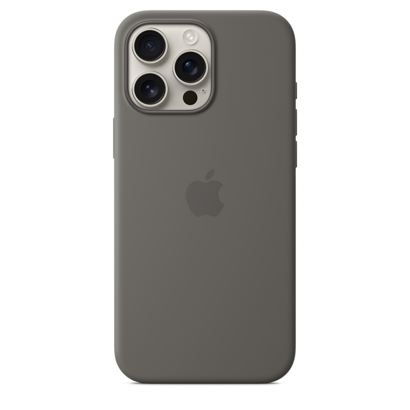 Apple silikonový kryt s MagSafe na iPhone 16 Pro Max - skálově šedý - iSTYLE CZ