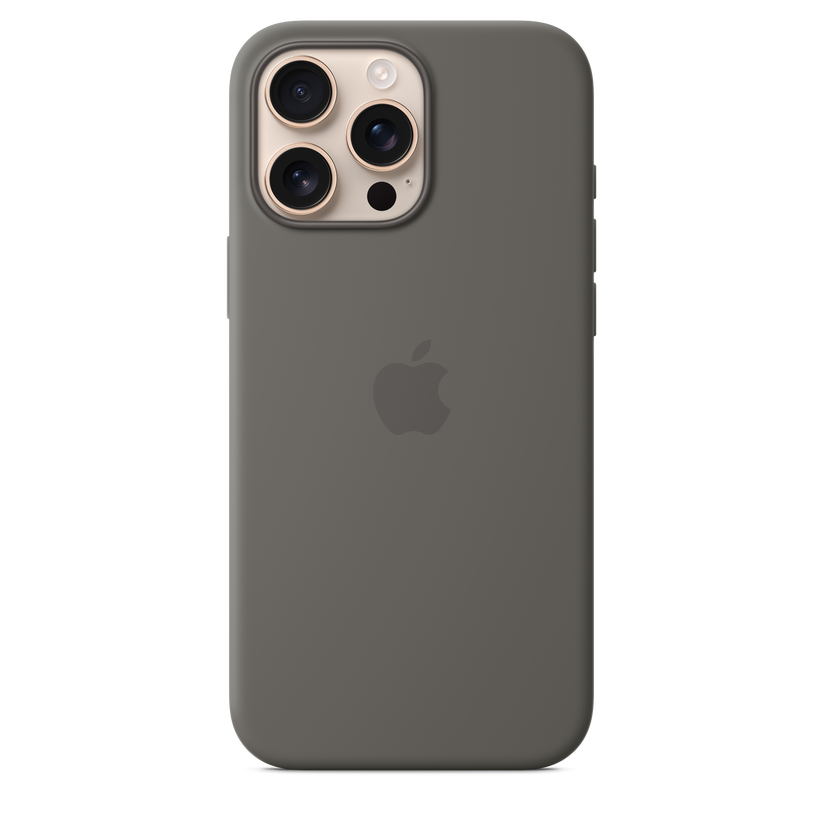 Apple silikonový kryt s MagSafe na iPhone 16 Pro Max - skálově šedý - iSTYLE CZ