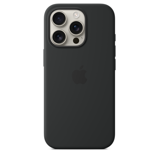 Apple silikonový kryt s MagSafe na iPhone 16 Pro - černý - iSTYLE CZ