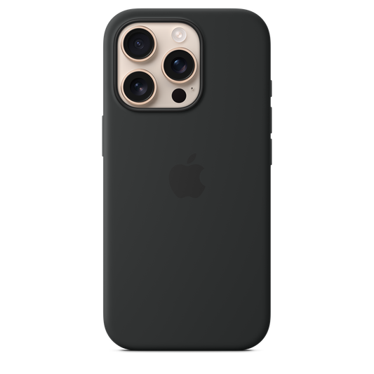 Apple silikonový kryt s MagSafe na iPhone 16 Pro - černý - iSTYLE CZ