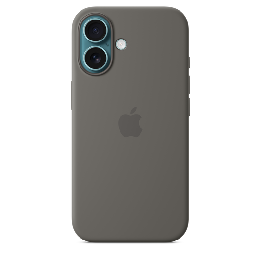 iPhone 16 Silicone Case with MagSafe - Stone Grey - iSTYLE CZ