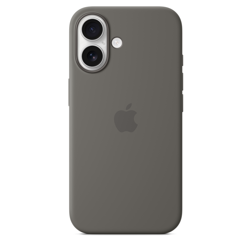 iPhone 16 Silicone Case with MagSafe - Stone Grey - iSTYLE CZ
