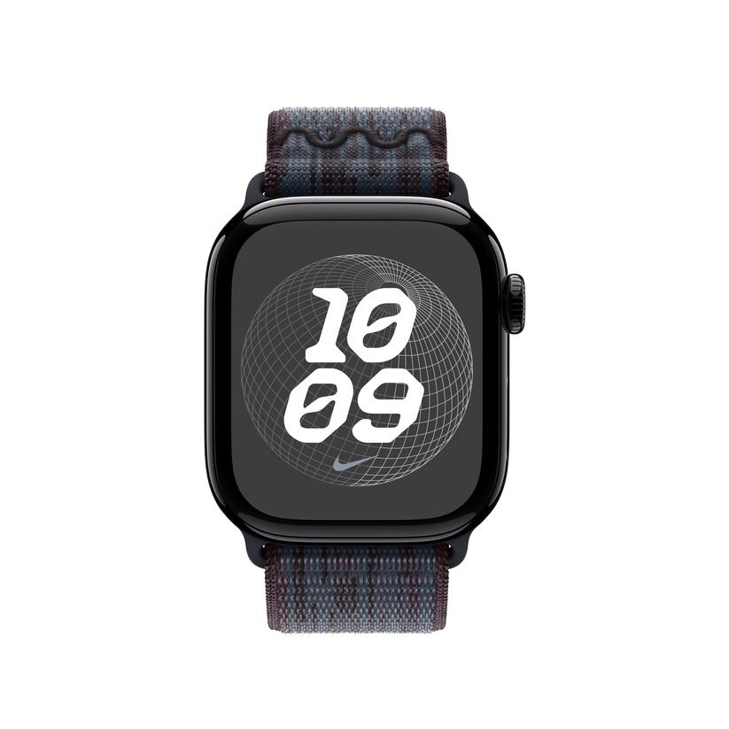 Apple Watch 38/40/41mm černo-modrý provlékací sportovní řemínek Nike - iSTYLE CZ