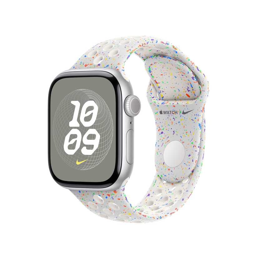 Apple Watch 38/40/41mm platinový sportovní řemínek Nike – M/L - iSTYLE CZ