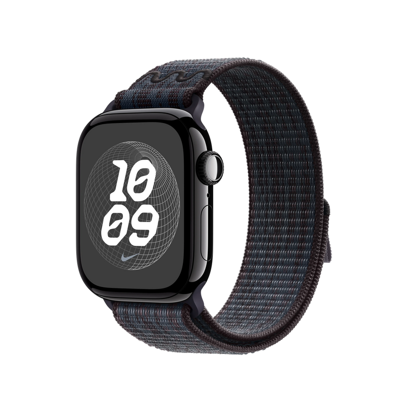 Apple Watch 38/40/41/42mm černo-modrý provlékací sportovní řemínek Nike - iSTYLE CZ